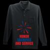 Long Sleeve Silk Touch Polo with Pocket Thumbnail