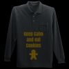 Long Sleeve Silk Touch Polo with Pocket Thumbnail