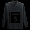 Long Sleeve Silk Touch Polo with Pocket Miniatura