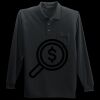 Long Sleeve Silk Touch Polo with Pocket Miniatura