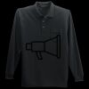 Long Sleeve Silk Touch Polo with Pocket Miniatura