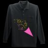 Long Sleeve Silk Touch Polo with Pocket Miniatura