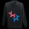 Long Sleeve Silk Touch Polo with Pocket Miniatura