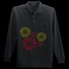 Long Sleeve Silk Touch Polo with Pocket Miniatura