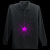 Long Sleeve Silk Touch Polo with Pocket Miniatura