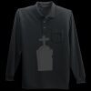 Long Sleeve Silk Touch Polo with Pocket Miniatura