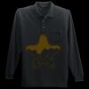 Long Sleeve Silk Touch Polo with Pocket Miniatura