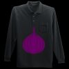 Long Sleeve Silk Touch Polo with Pocket Miniatura