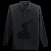 Long Sleeve Silk Touch Polo with Pocket Miniatura