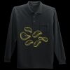 Long Sleeve Silk Touch Polo with Pocket Miniatura