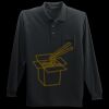 Long Sleeve Silk Touch Polo with Pocket Miniatura