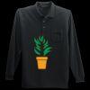 Long Sleeve Silk Touch Polo with Pocket Miniatura