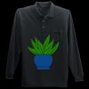 Long Sleeve Silk Touch Polo with Pocket Thumbnail