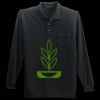 Long Sleeve Silk Touch Polo with Pocket Thumbnail