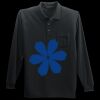 Long Sleeve Silk Touch Polo with Pocket Thumbnail