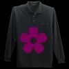 Long Sleeve Silk Touch Polo with Pocket Thumbnail