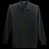 Long Sleeve Silk Touch Polo with Pocket Thumbnail