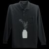 Long Sleeve Silk Touch Polo with Pocket Thumbnail