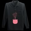 Long Sleeve Silk Touch Polo with Pocket Thumbnail