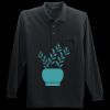 Long Sleeve Silk Touch Polo with Pocket Thumbnail