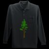 Long Sleeve Silk Touch Polo with Pocket Thumbnail