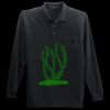 Long Sleeve Silk Touch Polo with Pocket Thumbnail