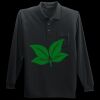 Long Sleeve Silk Touch Polo with Pocket Thumbnail