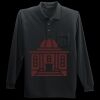 Long Sleeve Silk Touch Polo with Pocket Thumbnail