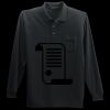 Long Sleeve Silk Touch Polo with Pocket Thumbnail