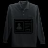Long Sleeve Silk Touch Polo with Pocket Thumbnail