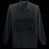 Long Sleeve Silk Touch Polo with Pocket Thumbnail