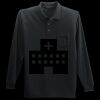 Long Sleeve Silk Touch Polo with Pocket Thumbnail