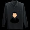 Long Sleeve Silk Touch Polo with Pocket Thumbnail