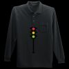 Long Sleeve Silk Touch Polo with Pocket Thumbnail