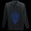 Long Sleeve Silk Touch Polo with Pocket Thumbnail