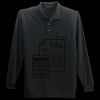 Long Sleeve Silk Touch Polo with Pocket Thumbnail