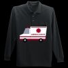 Long Sleeve Silk Touch Polo with Pocket Thumbnail