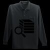 Long Sleeve Silk Touch Polo with Pocket Thumbnail