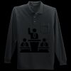 Long Sleeve Silk Touch Polo with Pocket Thumbnail