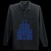 Long Sleeve Silk Touch Polo with Pocket Thumbnail