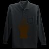 Long Sleeve Silk Touch Polo with Pocket Thumbnail