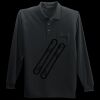 Long Sleeve Silk Touch Polo with Pocket Thumbnail