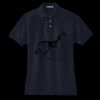 Women's Heavyweight Cotton Pique Polo Miniatura