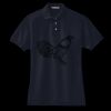 Women's Heavyweight Cotton Pique Polo Miniatura