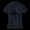 Women's Heavyweight Cotton Pique Polo Miniatura