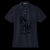 Women's Heavyweight Cotton Pique Polo Miniatura