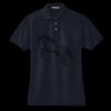 Women's Heavyweight Cotton Pique Polo Miniatura