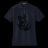 Women's Heavyweight Cotton Pique Polo Miniatura