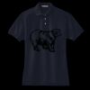 Women's Heavyweight Cotton Pique Polo Miniatura