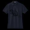 Women's Heavyweight Cotton Pique Polo Miniatura